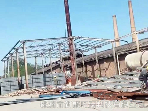鋼構(gòu)廠(chǎng)房拆除、回收 (1)